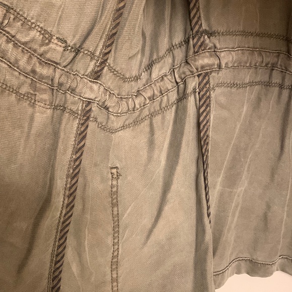 Insulated Military Cargo Jacket Max Jeans Olive Green Utility Jacket - Picture 14 of 16